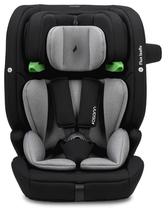 Osann Flux i-Size Isofix R129 Car Seat - Grey Melange: Advanced Safety and Comfort Features for Children - Image 10