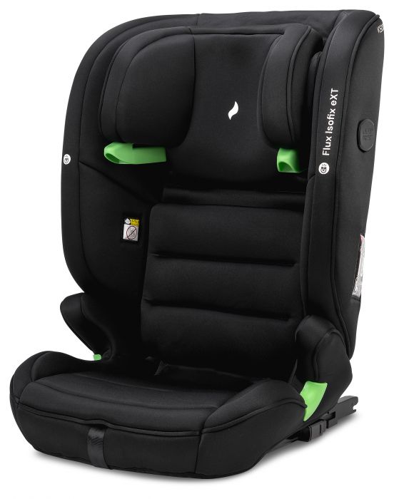 Osann Flux Isofix eXT i-Size Booster Seat - Secure Full Harness Up to 6 Years & 23 kg with NEW Sensor for Easy Installation - Image 18