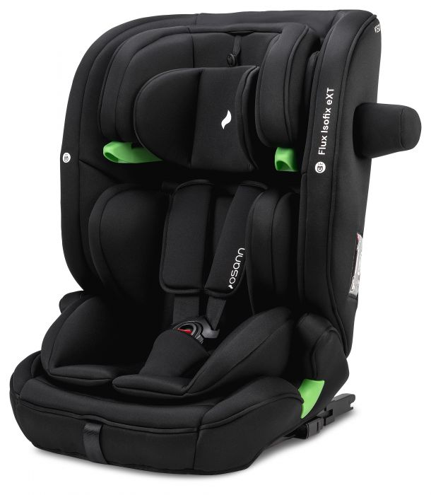 Osann Flux Isofix eXT i-Size Booster Seat - Secure Full Harness Up to 6 Years & 23 kg with NEW Sensor for Easy Installation - Image 3