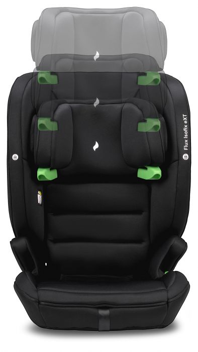 Osann Flux Isofix eXT i-Size Booster Seat - Secure Full Harness Up to 6 Years & 23 kg with NEW Sensor for Easy Installation - Image 23