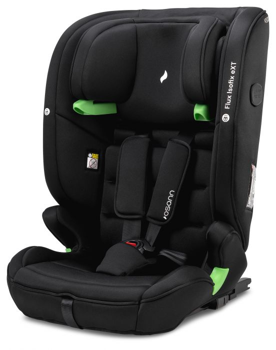 Osann Flux Isofix eXT i-Size Booster Seat - Secure Full Harness Up to 6 Years & 23 kg with NEW Sensor for Easy Installation - Image 8