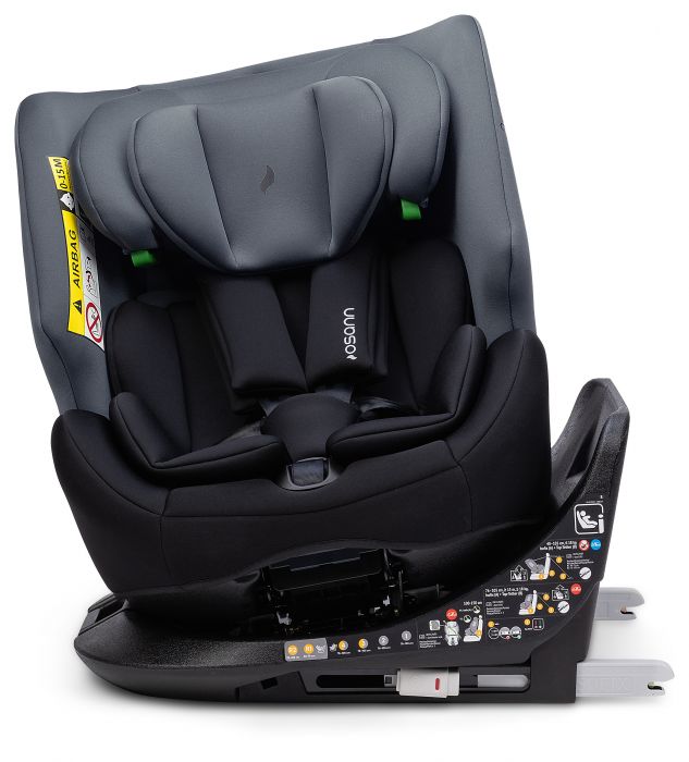 Osann One 360 i-Size Rotating Car Seat With ISOFIX, Group 0+/1/2/3 Rear & Forward Facing (Birth To 11 Years) - Nero - Image 7