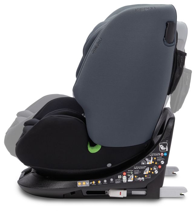 Osann One 360 i-Size Rotating Car Seat With ISOFIX, Group 0+/1/2/3 Rear & Forward Facing (Birth To 11 Years) - Nero - Image 5