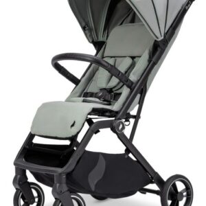 Osann Boogy 2 Stroller Buggy with Raincover - One-Hand Fold, Full Recline, UPF 50+ (Birth-22kg) - Moss