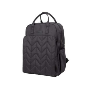 Tineo Quilted Changing Backpack - Black
