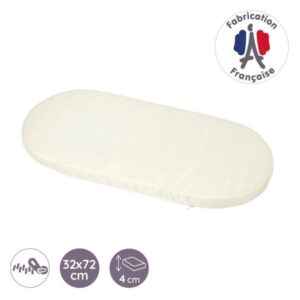 Tineo Pram/Carrycot & Moses Basket Mattress - 72 x 32 cm